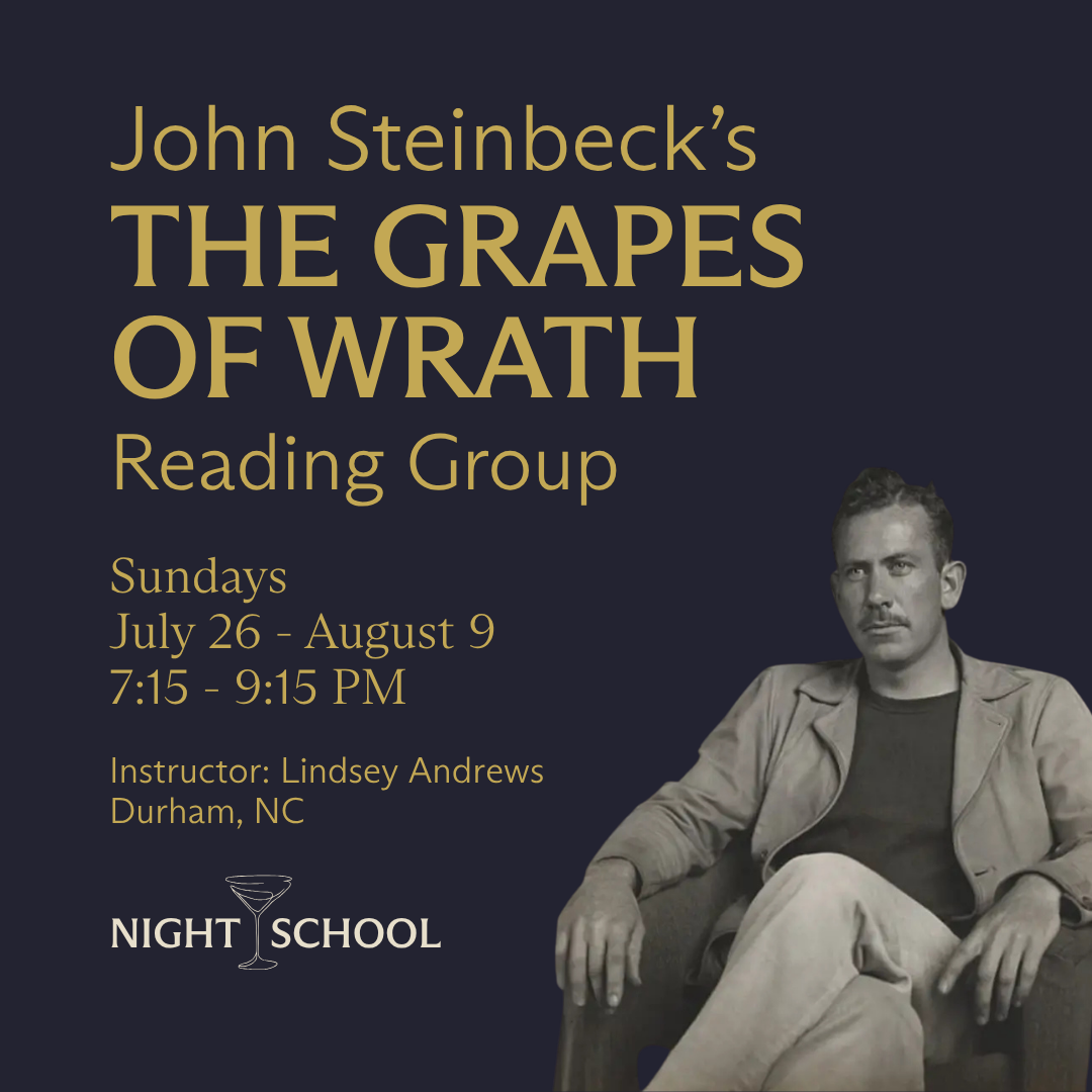 John Steinbeck’s The Grapes of Wrath Reading Group [Durham, NC]