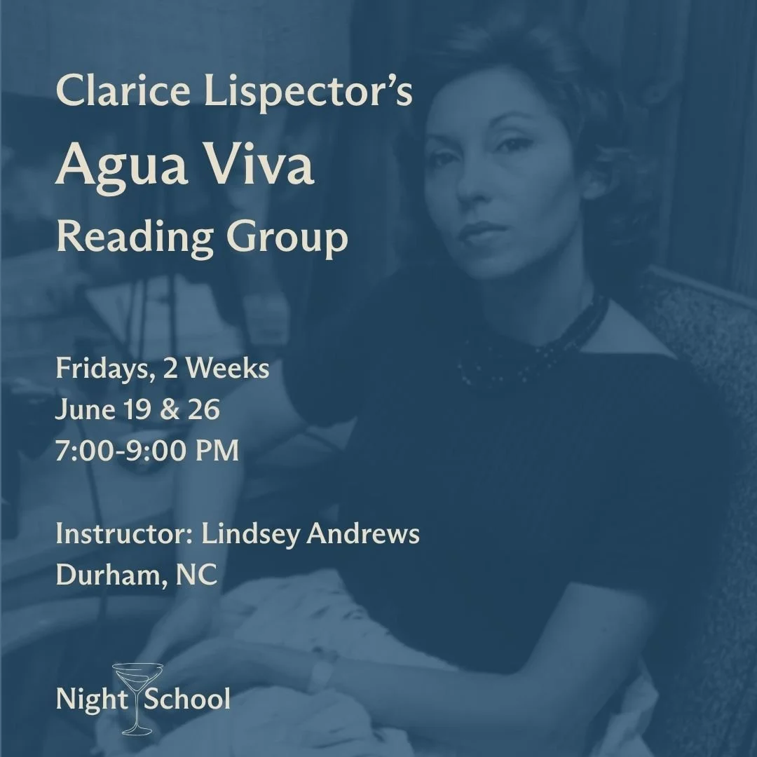 Clarice Lispector's Agua Viva Reading Group [Durham, NC]