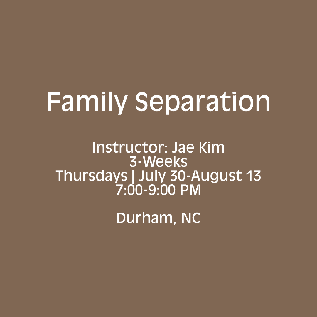 Family Separation [Durham, NC]