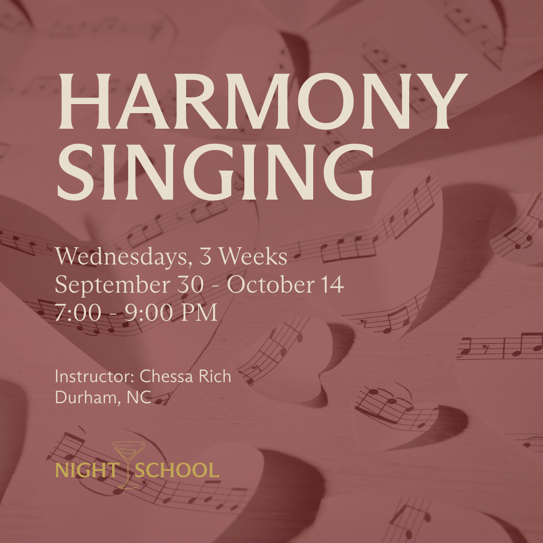 Harmony Singing [Durham, NC]