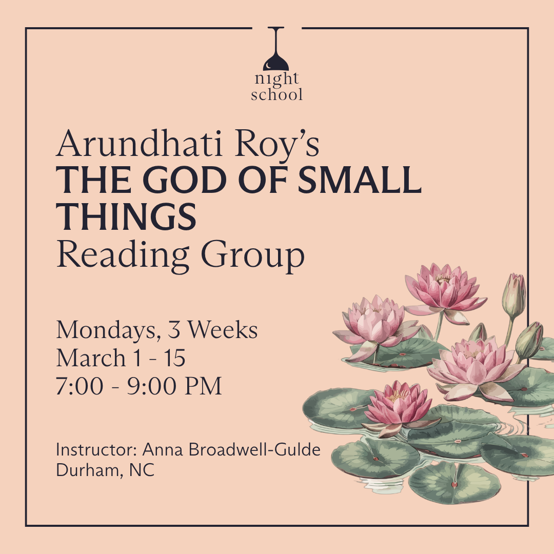 Arundhati Roy’s The God of Small Things: Reading Group (Durham, NC)