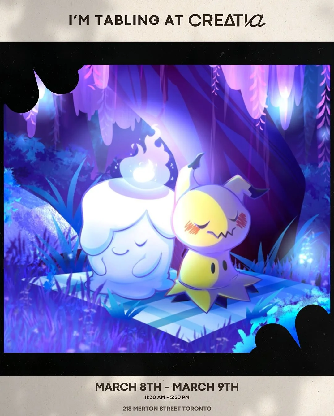 ✨I blinked and it already March.😳 I&rsquo;ll be at the @mutual_art_ntwrk  located at the avant garde toronto gallery. I&rsquo;ll also be sharing with @qiyamii if you guys have time this weekend come check us out. ✨