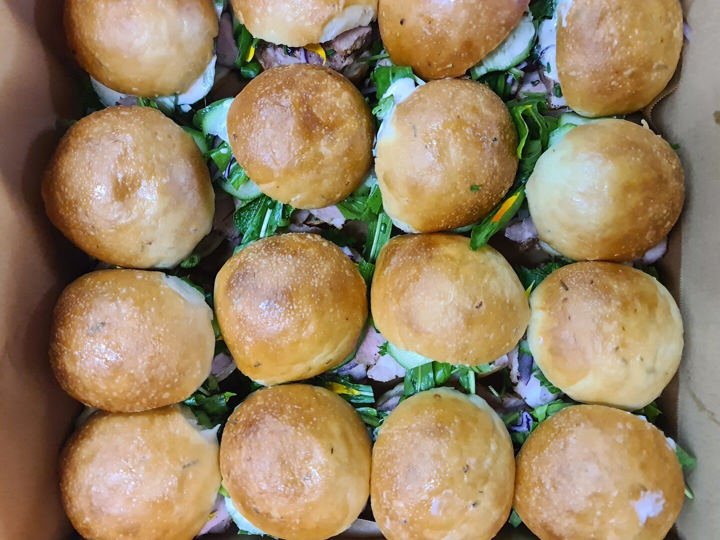 Hands up if you think Asian Pork Sliders are the best starter for catering an event? 🐖⁠
⁠
We have sent out the Riverstone Kitchen goods to a local business catering an event this evening. ⁠
⁠
Show us your yum with an emoji 👇️