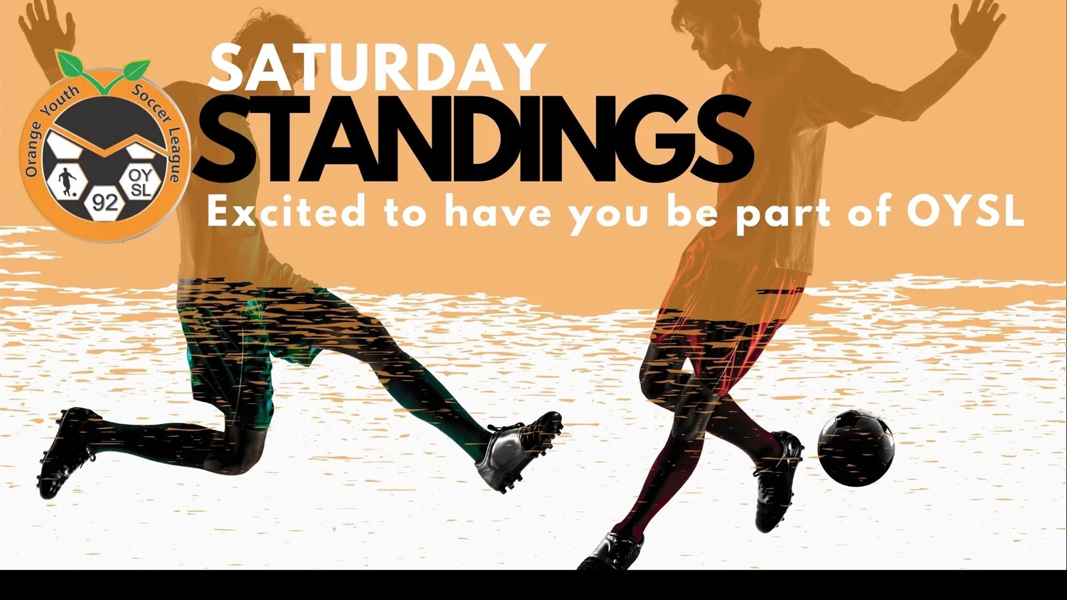 Standings — Orange Youth Soccer League 92