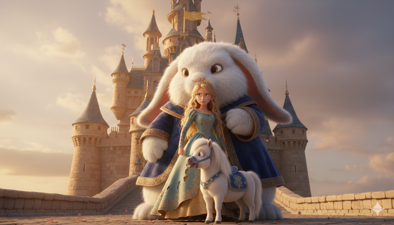 AI generated fantasy characters used for creative video storytelling