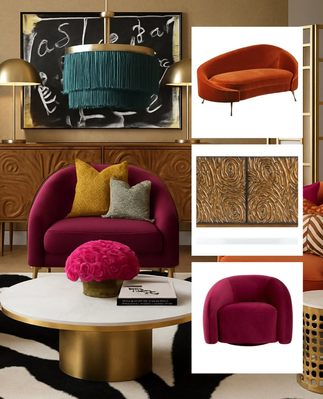 ✨️GET INTO THE DETAILS✨️Our top picks from this space? You’re looking at them 😍 Each piece from this e-design was selected from our ELM shop! #ELMInteriors
Our E-Design service delivers curated, custom interior styling straight to you, virt