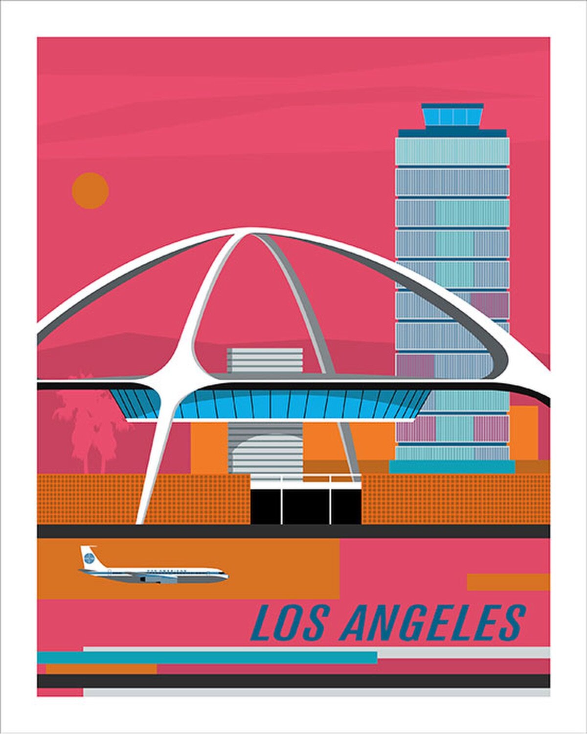 LAX No. SupersonicModern Prints — | Modern Art California 1