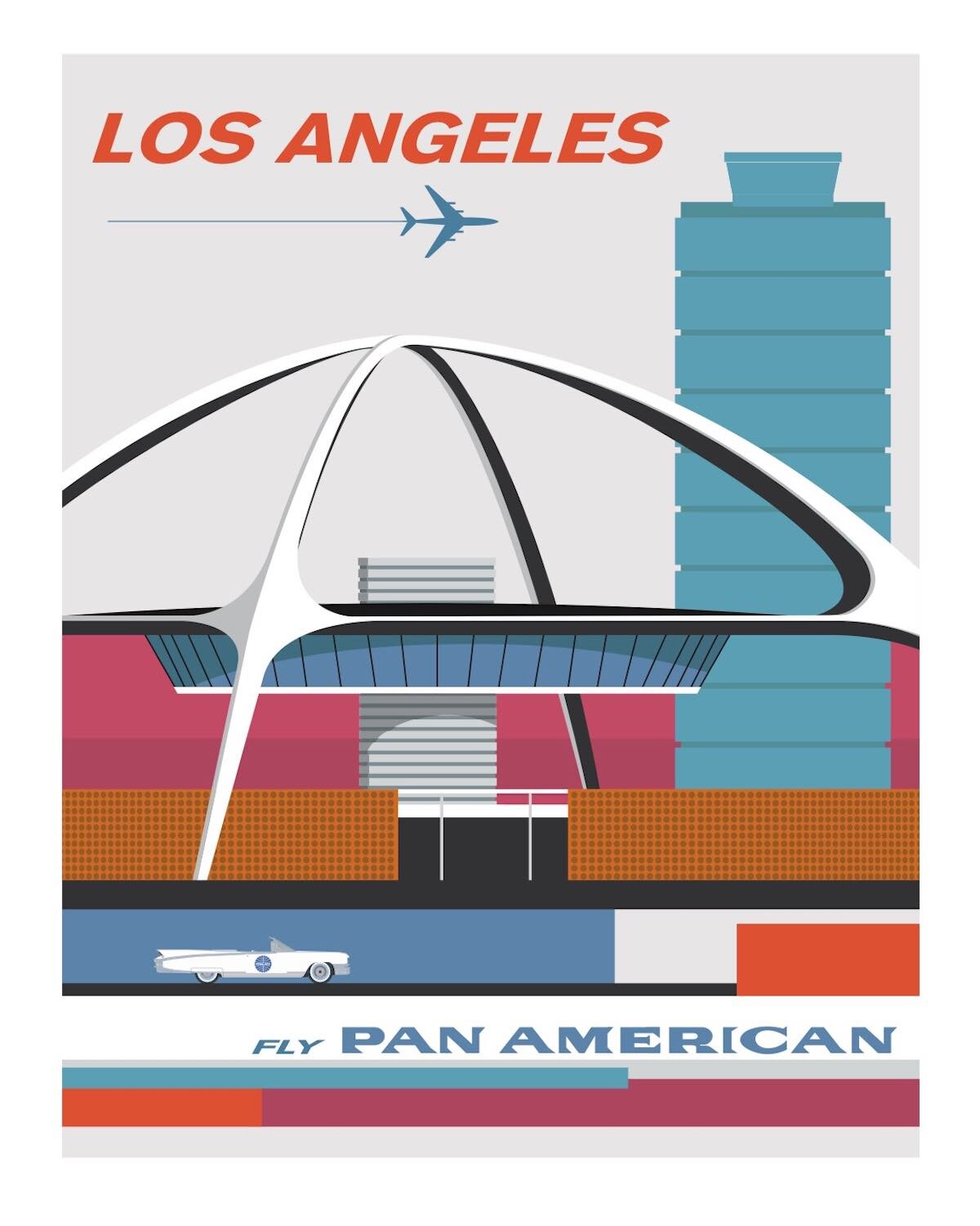 LAX Theme — SupersonicModern | Modern Art Prints California
