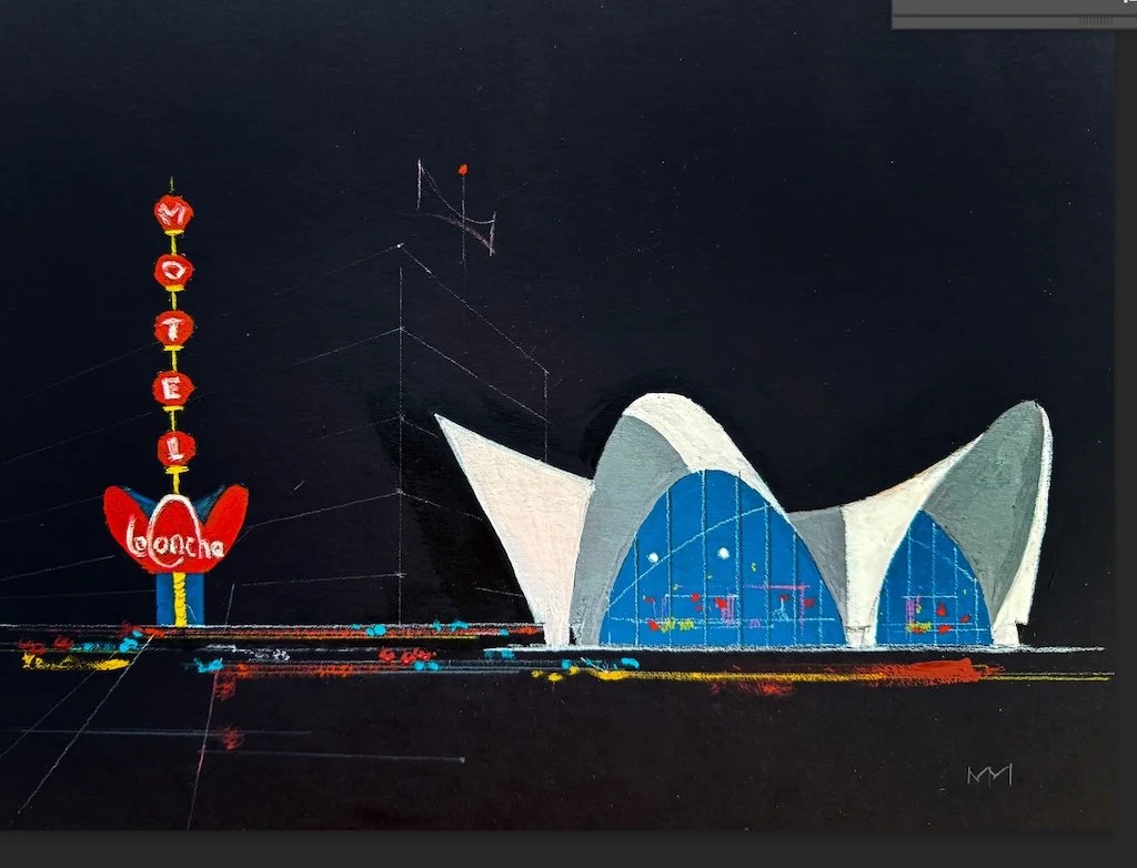 La Concha
  | 10"x12" Acrylic on Paper  |  Contact For Pricing