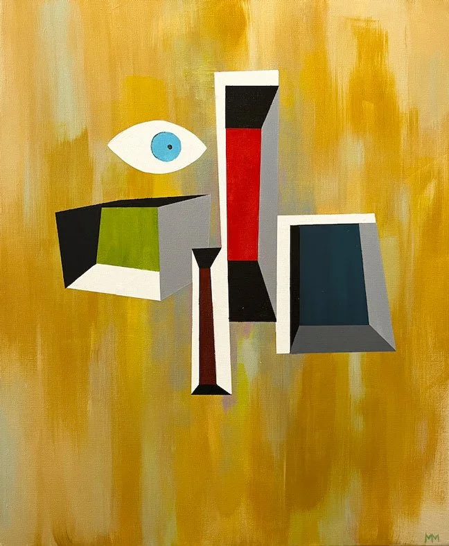 Thoughts No. 2 | 18"x24" Acrylic on Canvas  |  Contact For Pricing