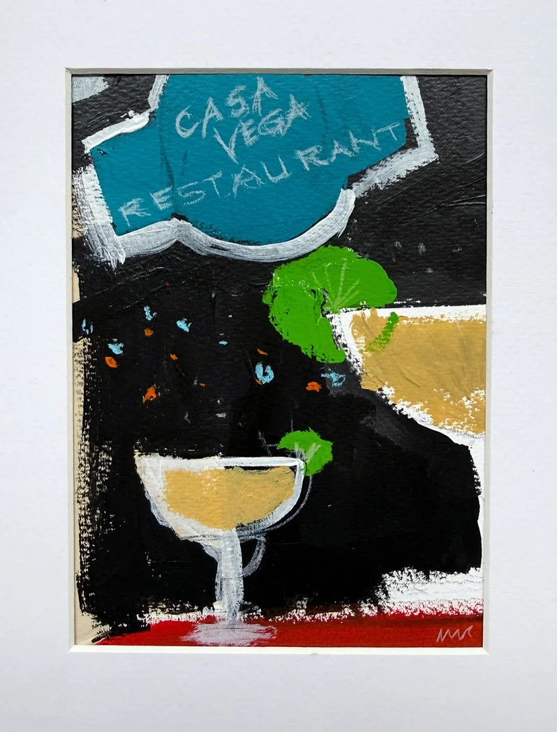 Casa Vega No. 2
  | 8"x10" Acrylic on Paper  |  Contact For Pricing