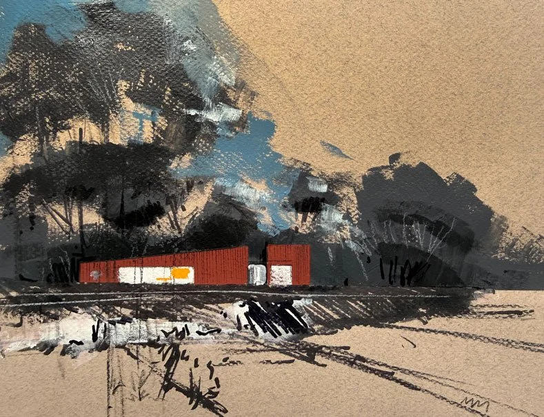 Sea Ranch No. 2
  | 8"x10" Acrylic on Paper  |  Contact For Pricing