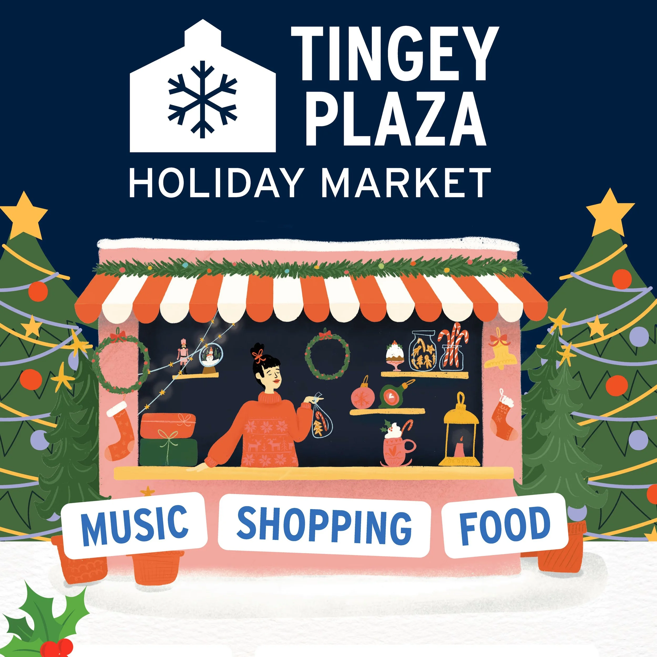 Tingey Plaza Holiday Market