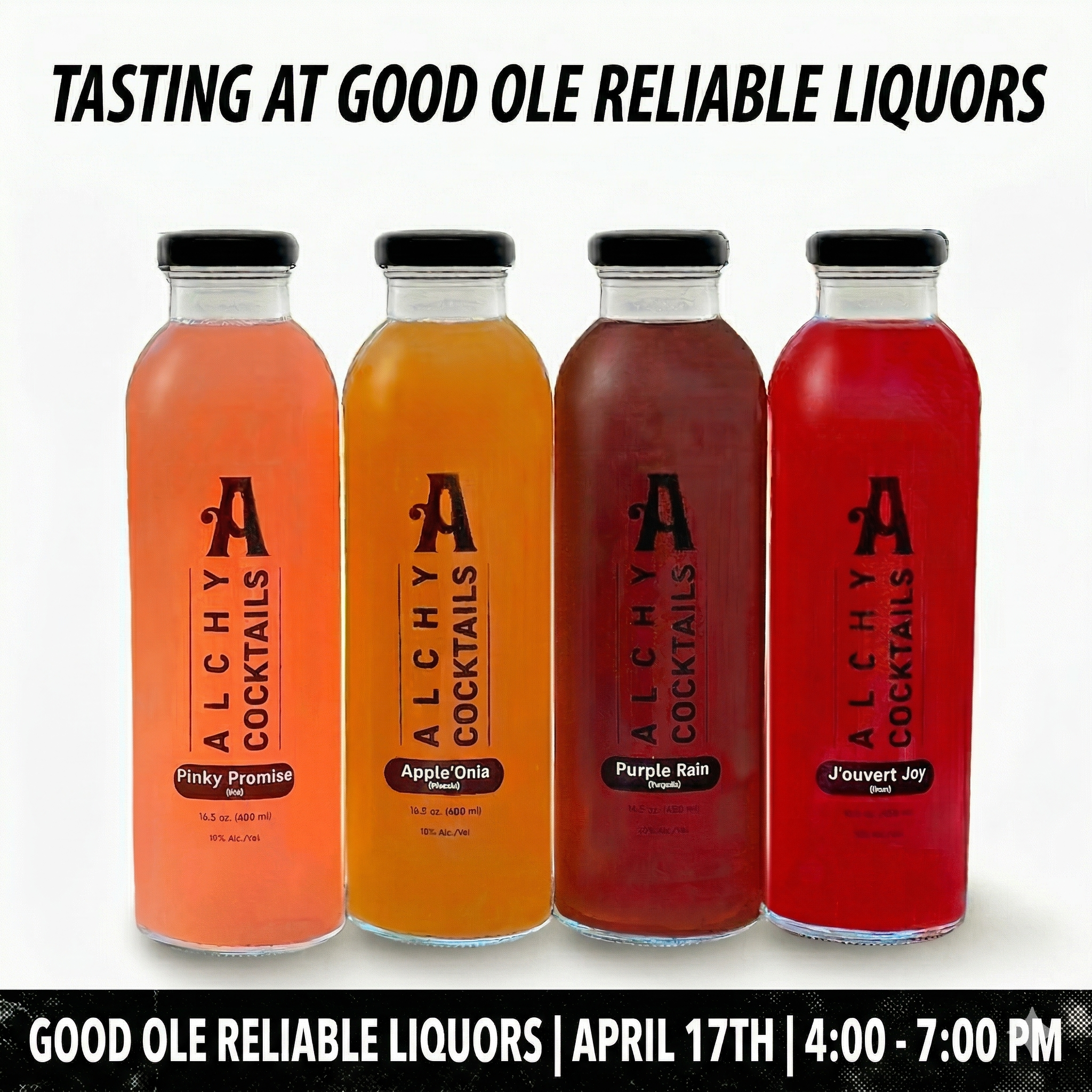 Tasting @ Good Ole Reliable Liquors