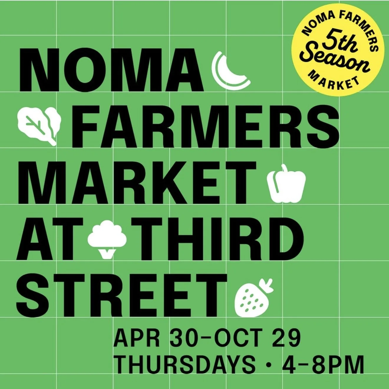 NoMa Farmers Market at Third Street