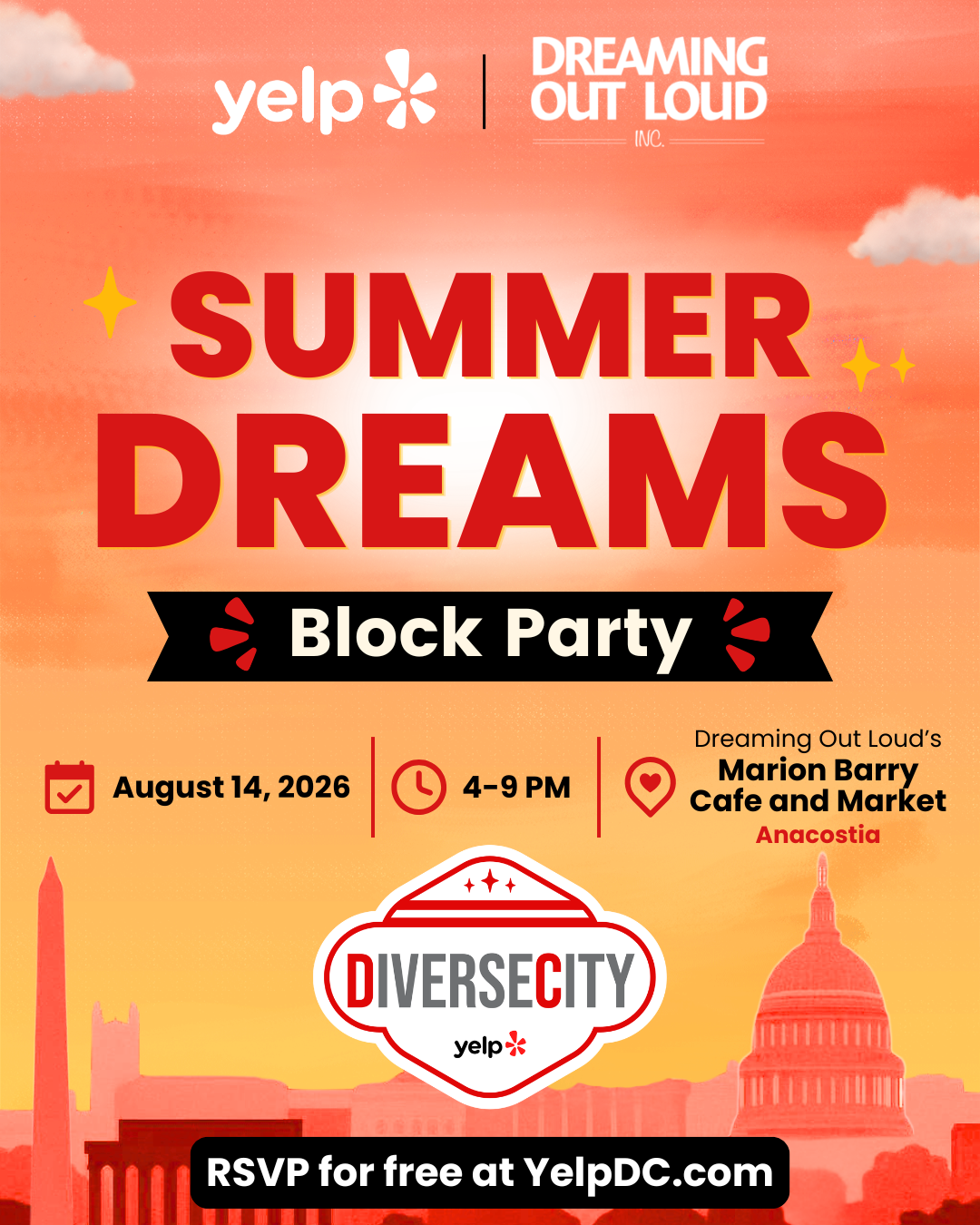 Yelp’s #DiverseCity: Summer Dreams Block Party