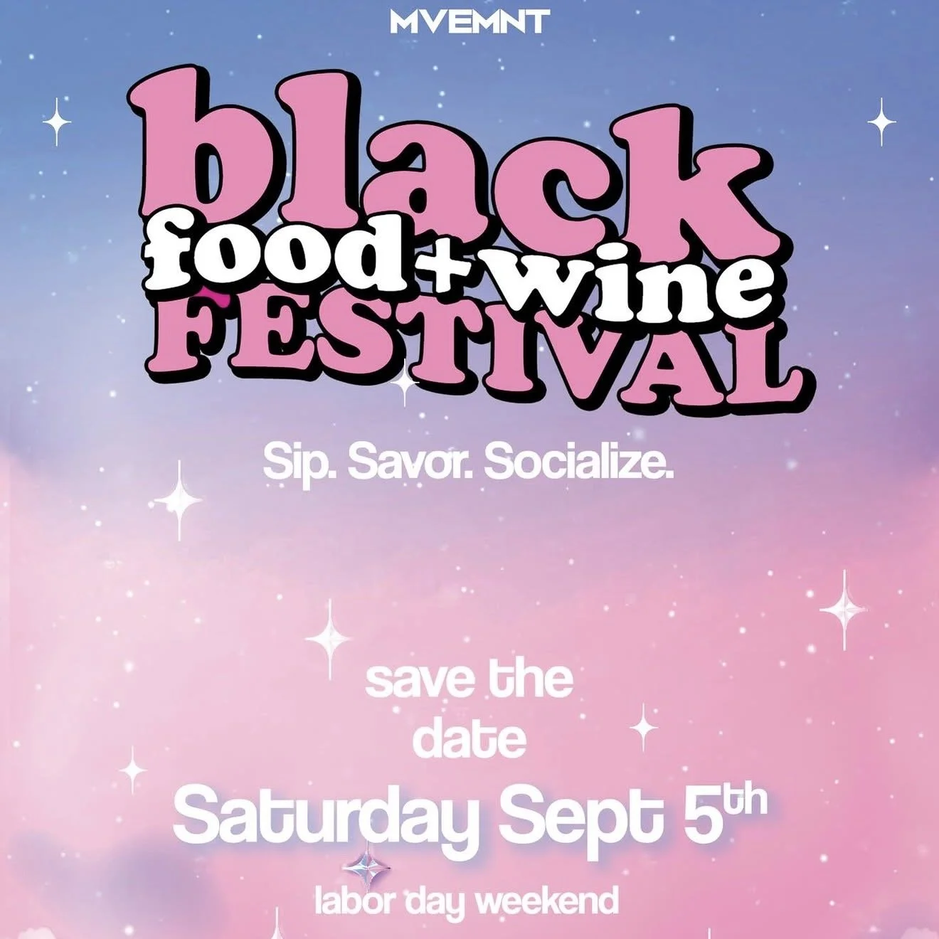 Black Food &amp; Wine Festival '26