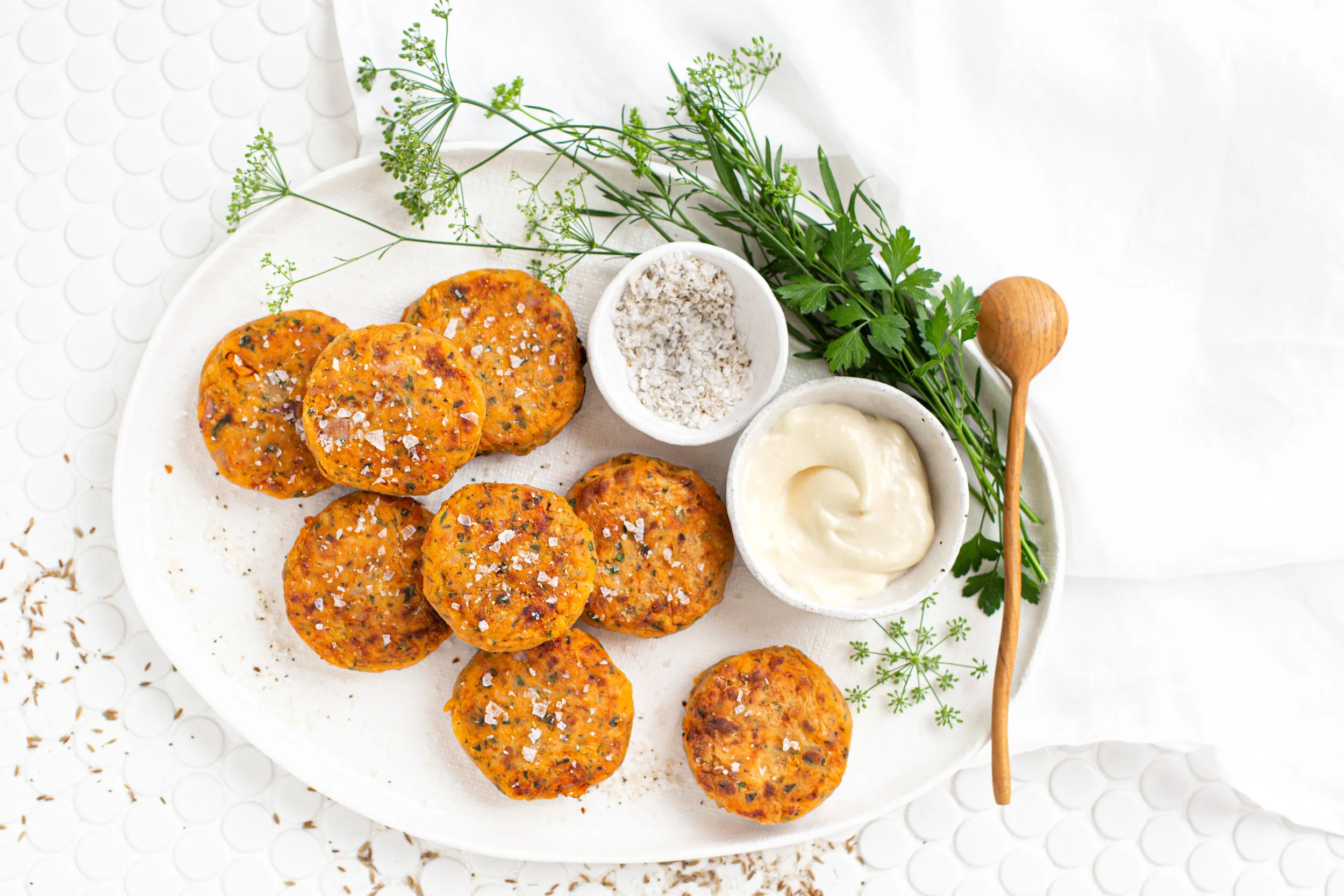 Leg Ham &amp; Sweet Potato Cakes