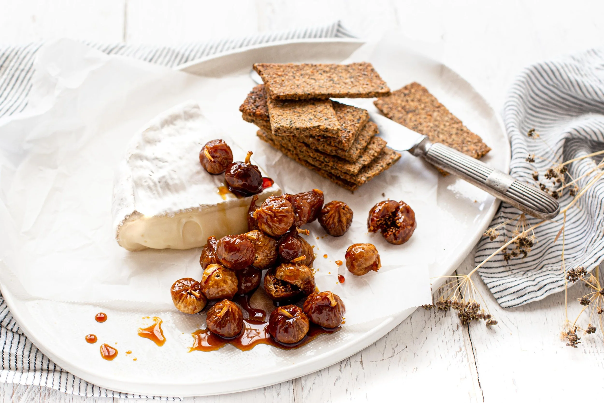 Saffron & Fig Syrup Poached Wild Figs — The Cheesemonger