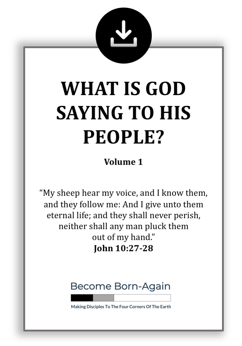 What Is God Saying To His People - Volume 1