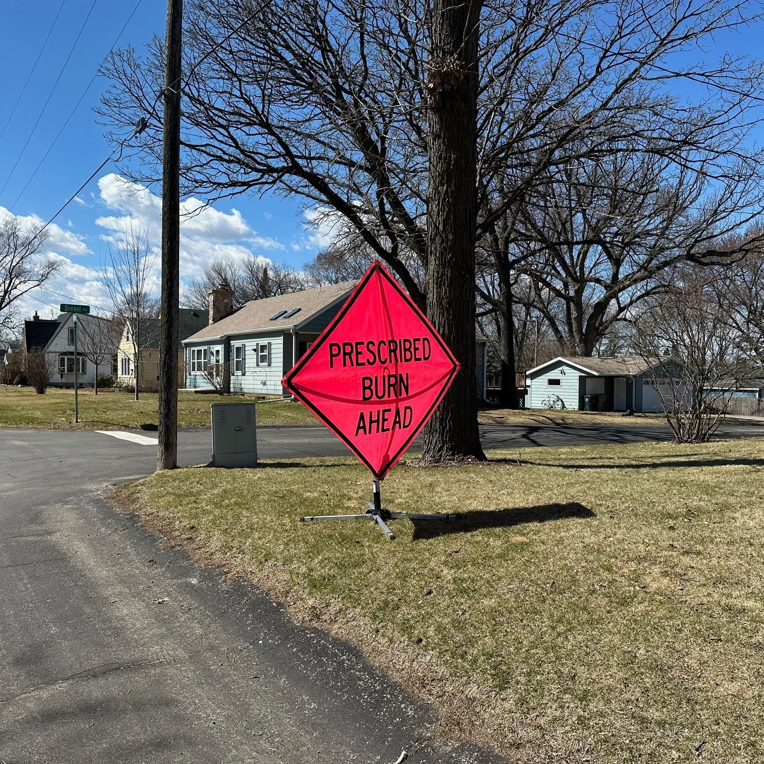 Excited to have completed our 2nd annual homemade prairie burn! 🔥

We started this prairie in 2018. stopped mowing, started planting natives. Contracted our first burn in 2025, then seeding natives to outcompete the cool season grasses. 

This year,