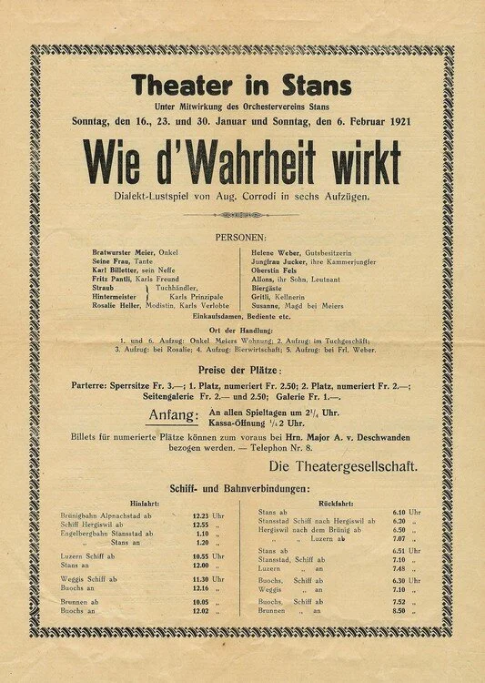 1921: Wie d´Wahrheit wirkt