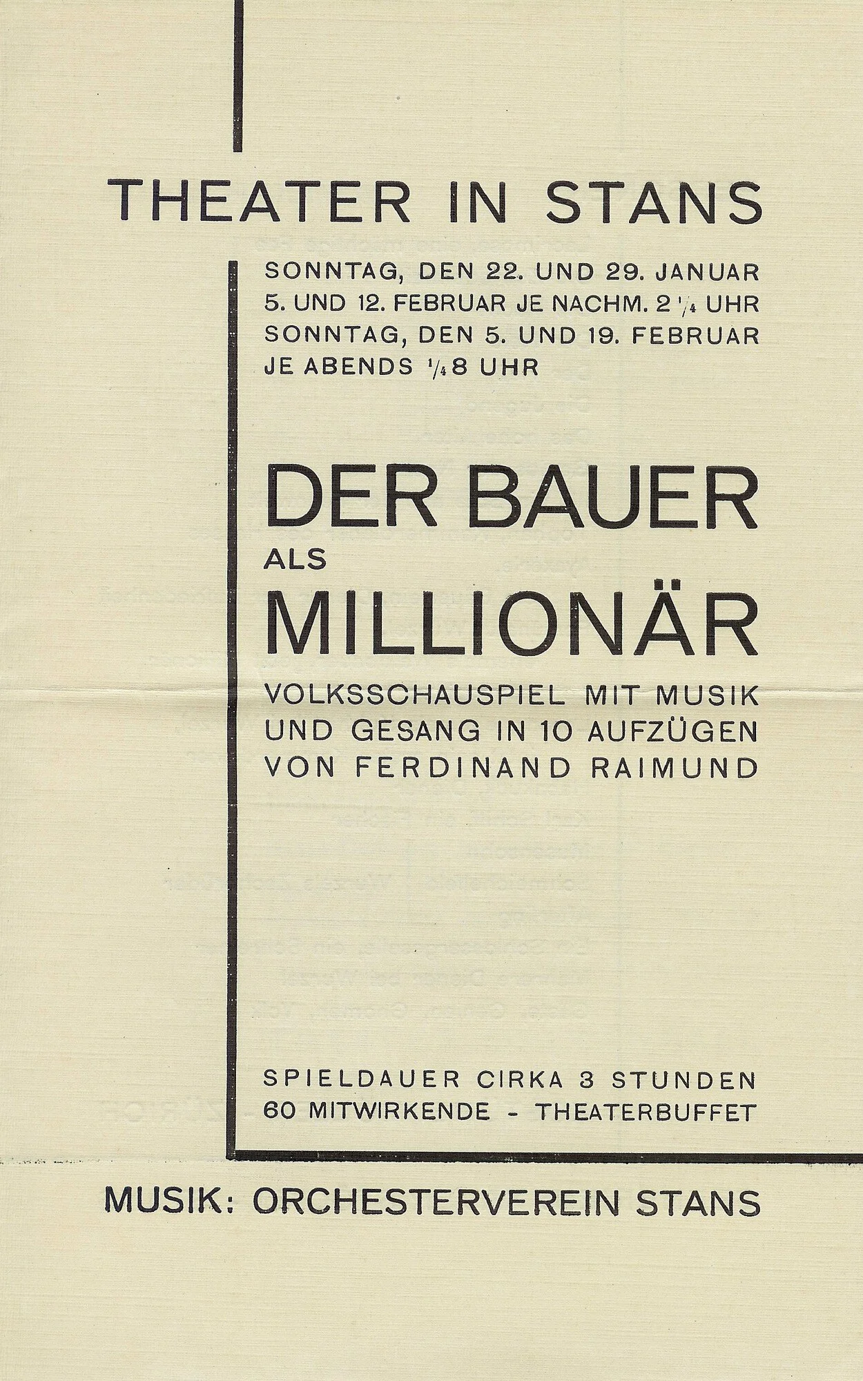 1933: Der Bauer als Millionär