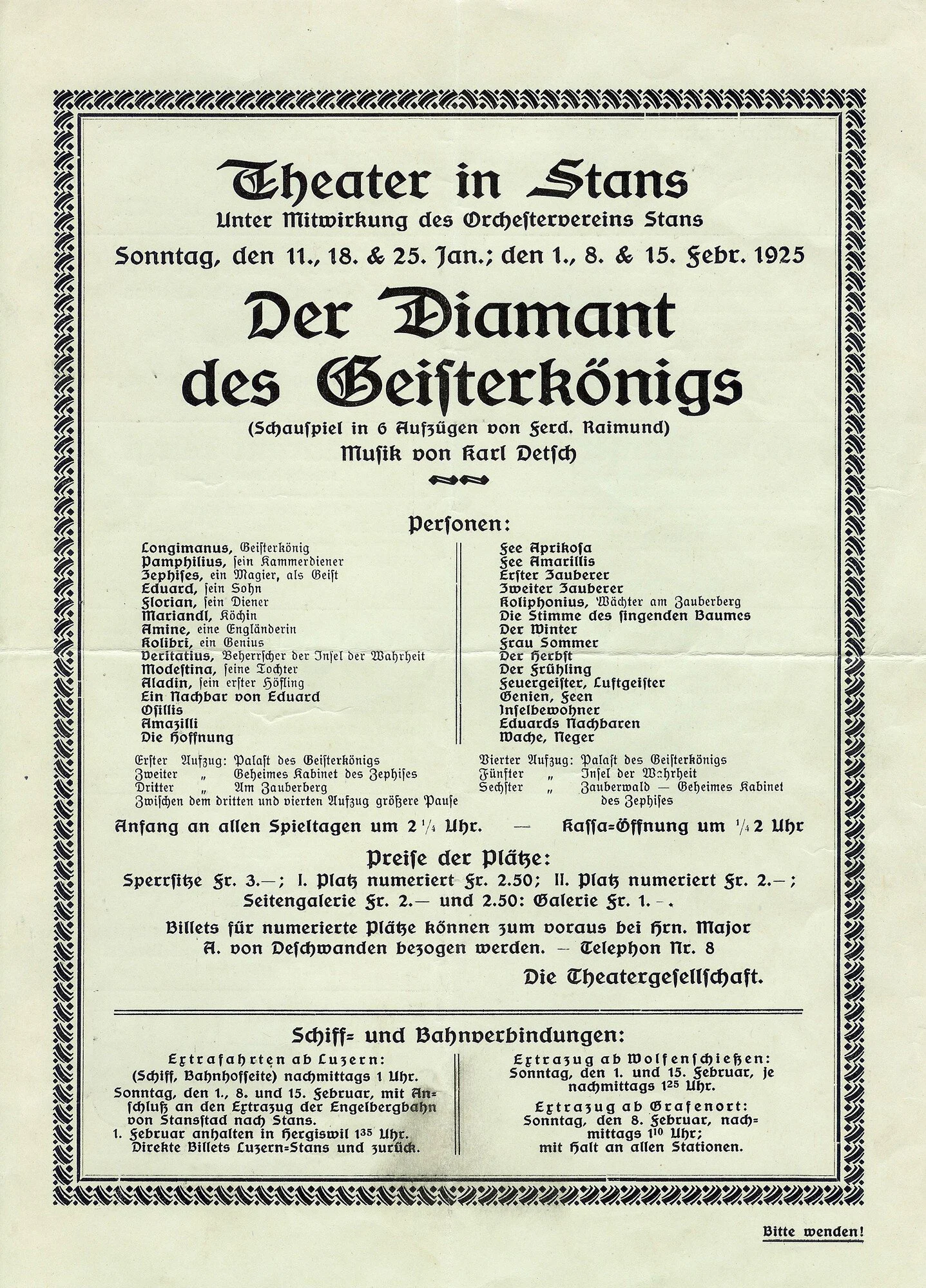 1925: Der Diamant des Geisterkönigs