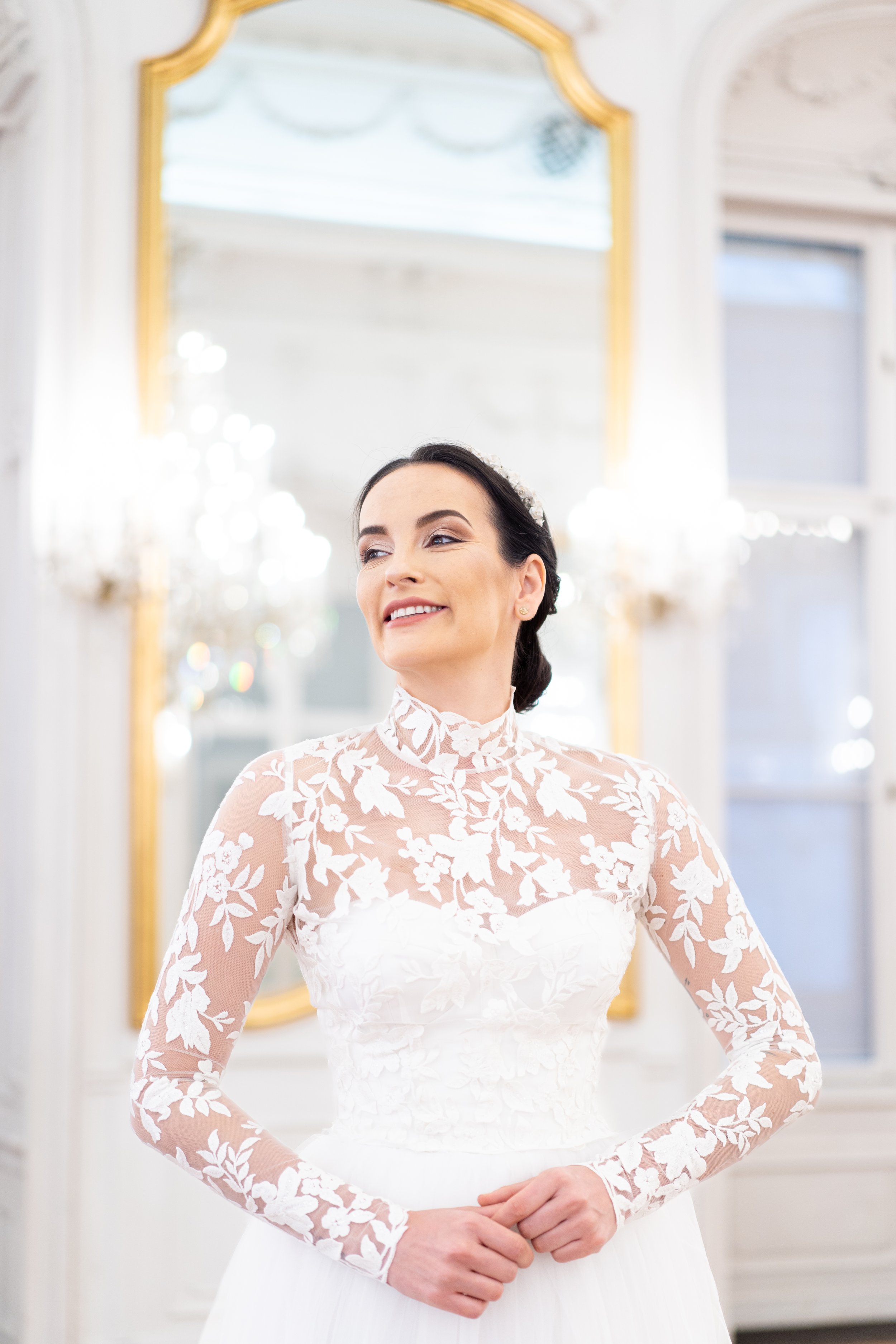 5 elragadó hosszú ujjú menyasszonyi ruha típus — RAMI Wedding Dress