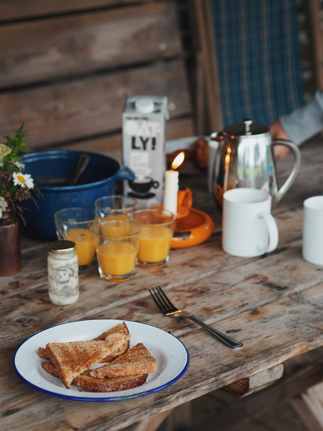  Breakfast at Fforest Farm, Wales 