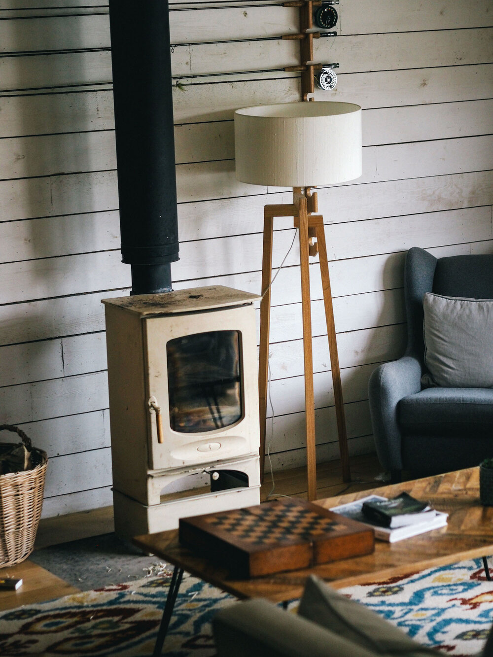 Great interiors at Ditchling Cabin