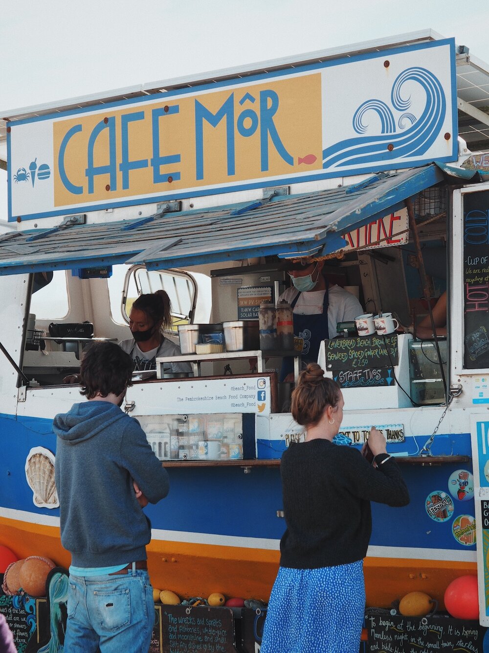 Cafe Mor at Freshwater West