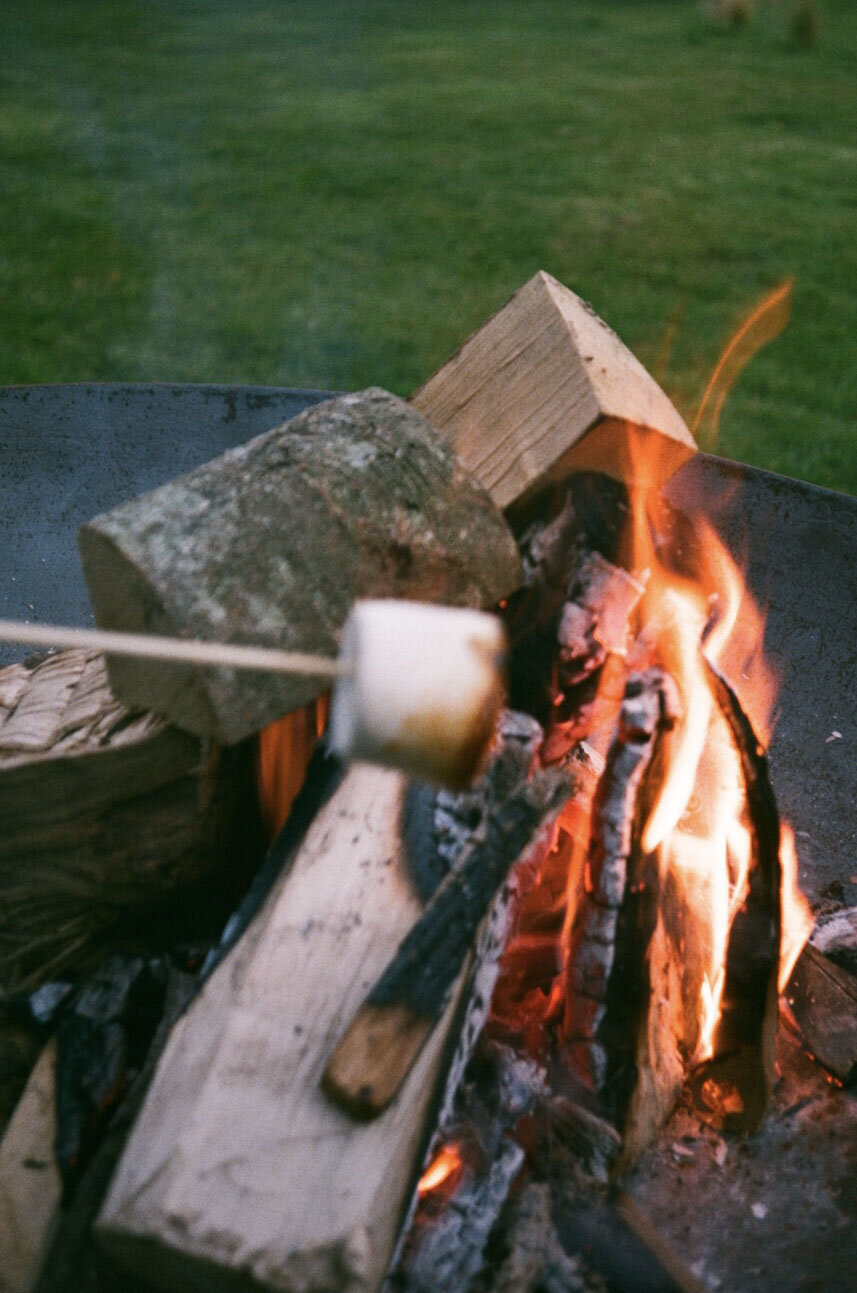 Marshmallows at Boutique Glamping Somerset