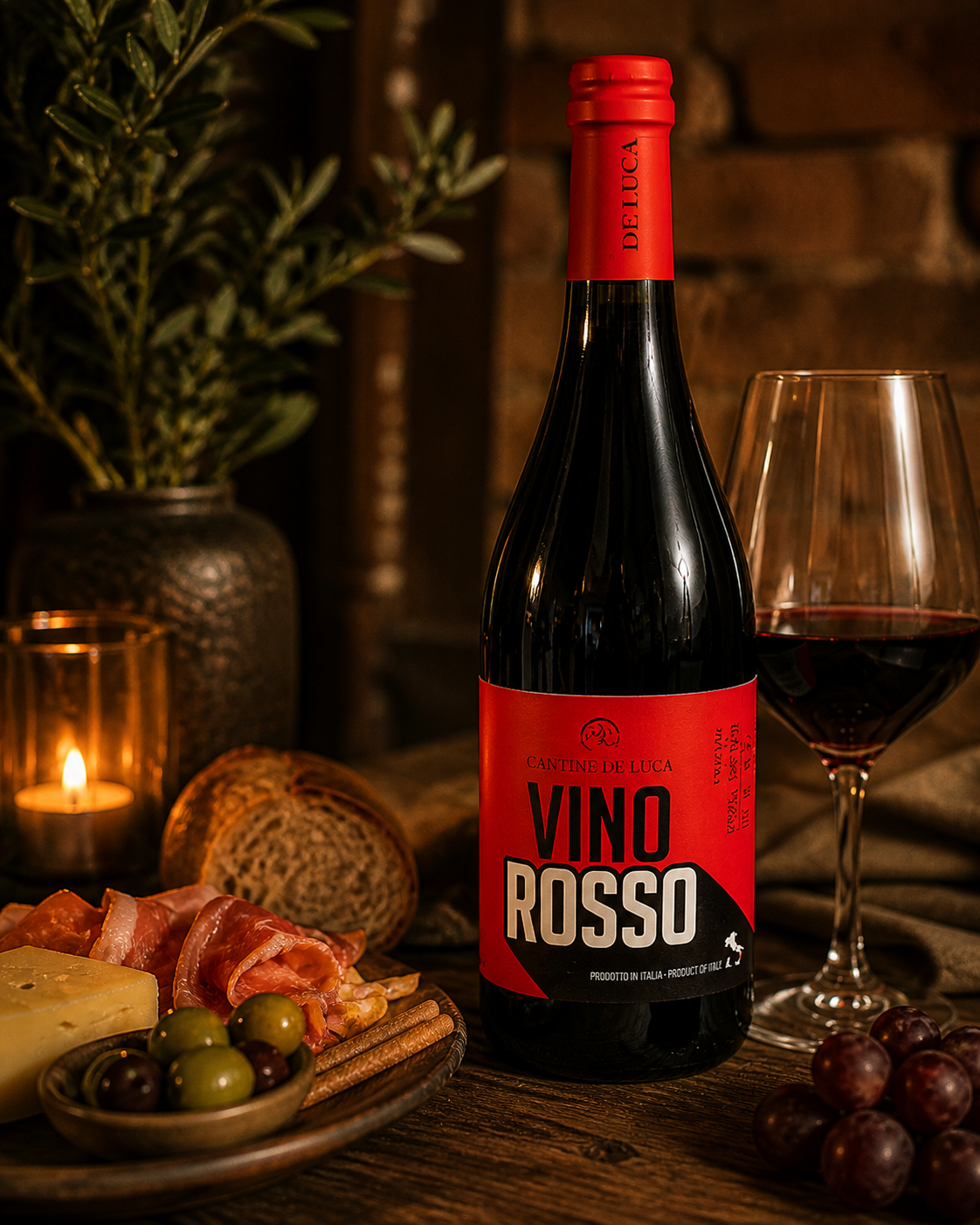 Vino Rosso – Cantine De Luca