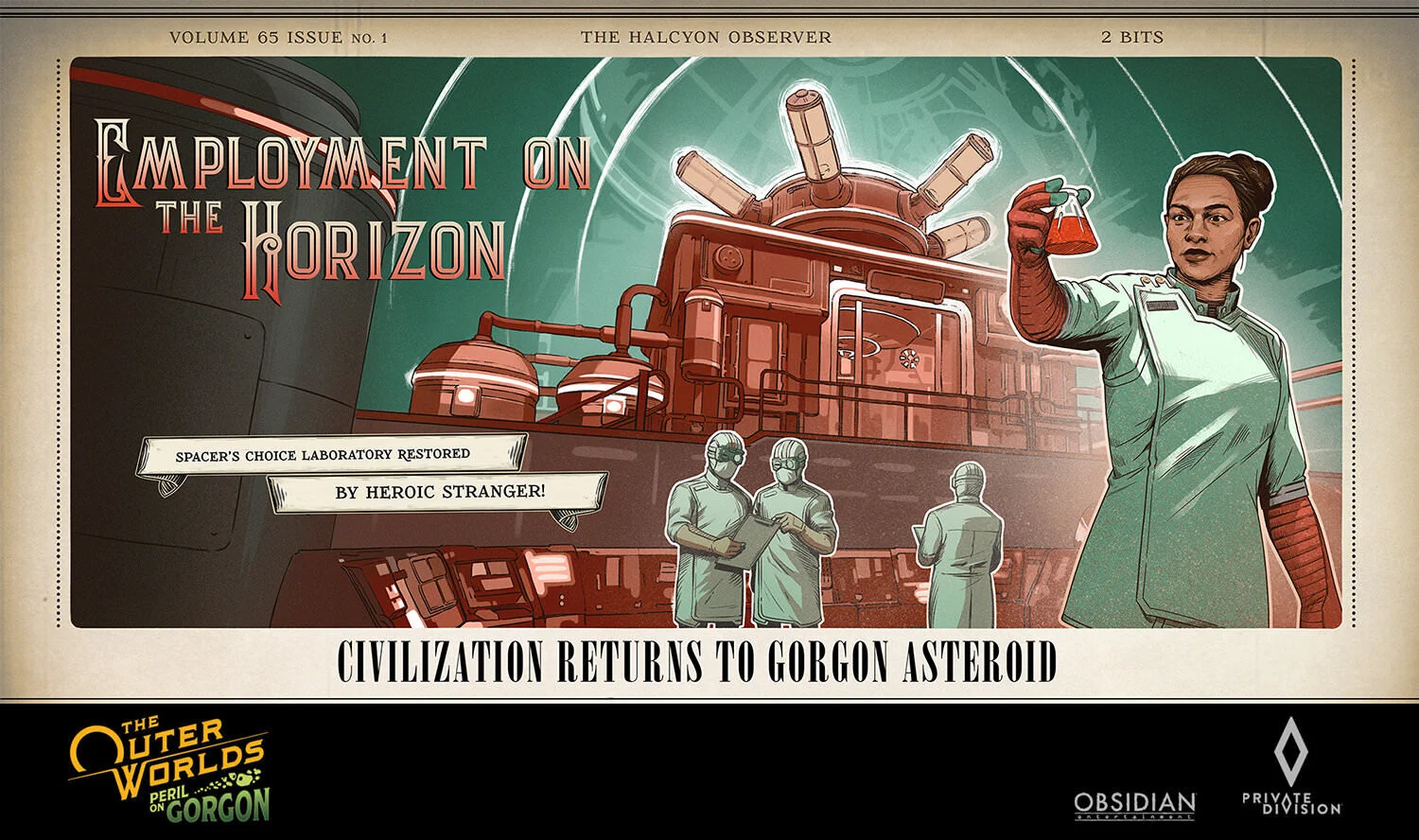 The Outer Worlds: Peril in Gorgon — Art Outsourcing Studio | Goodname