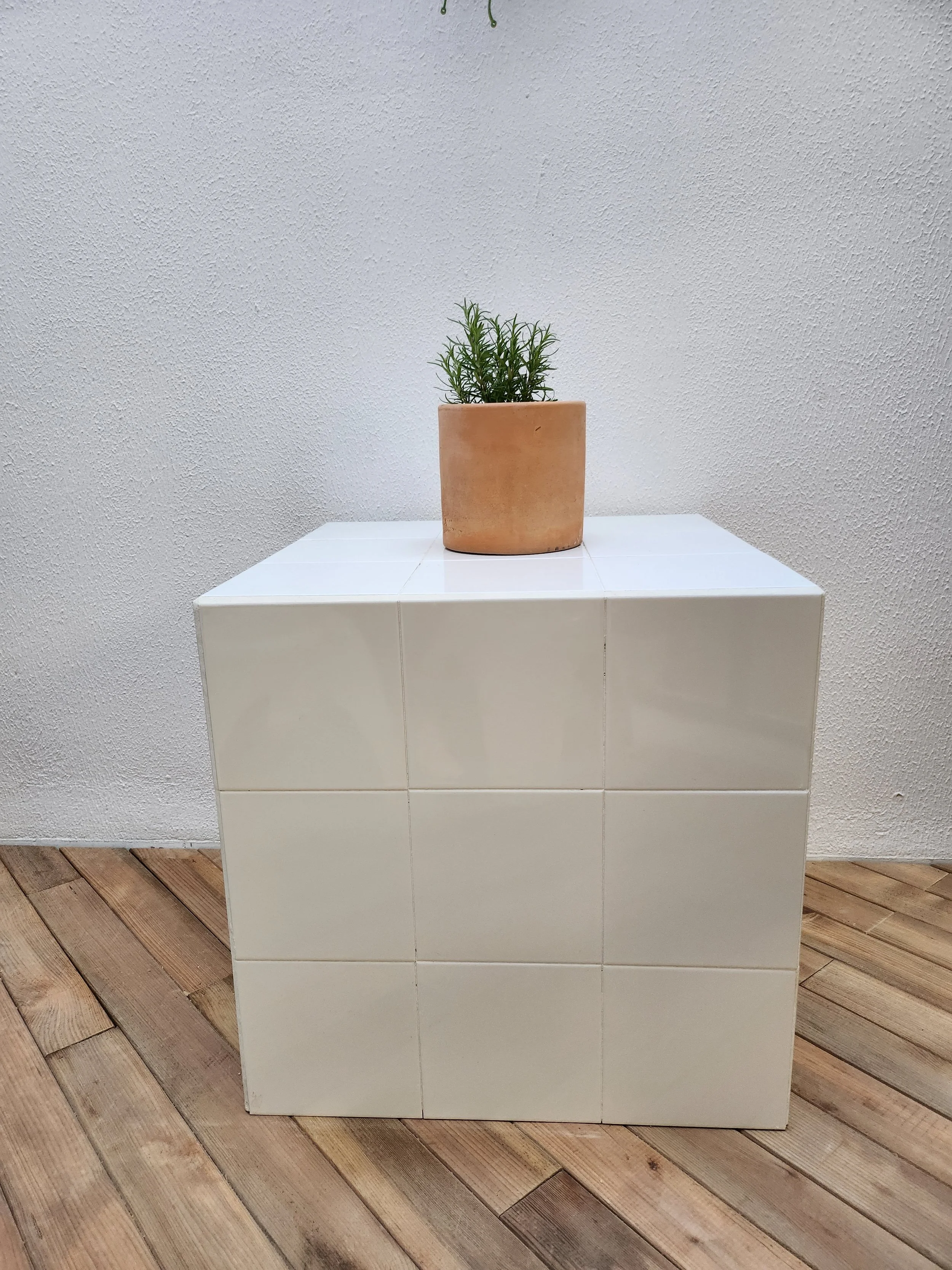 Mesa azulejos ice cube