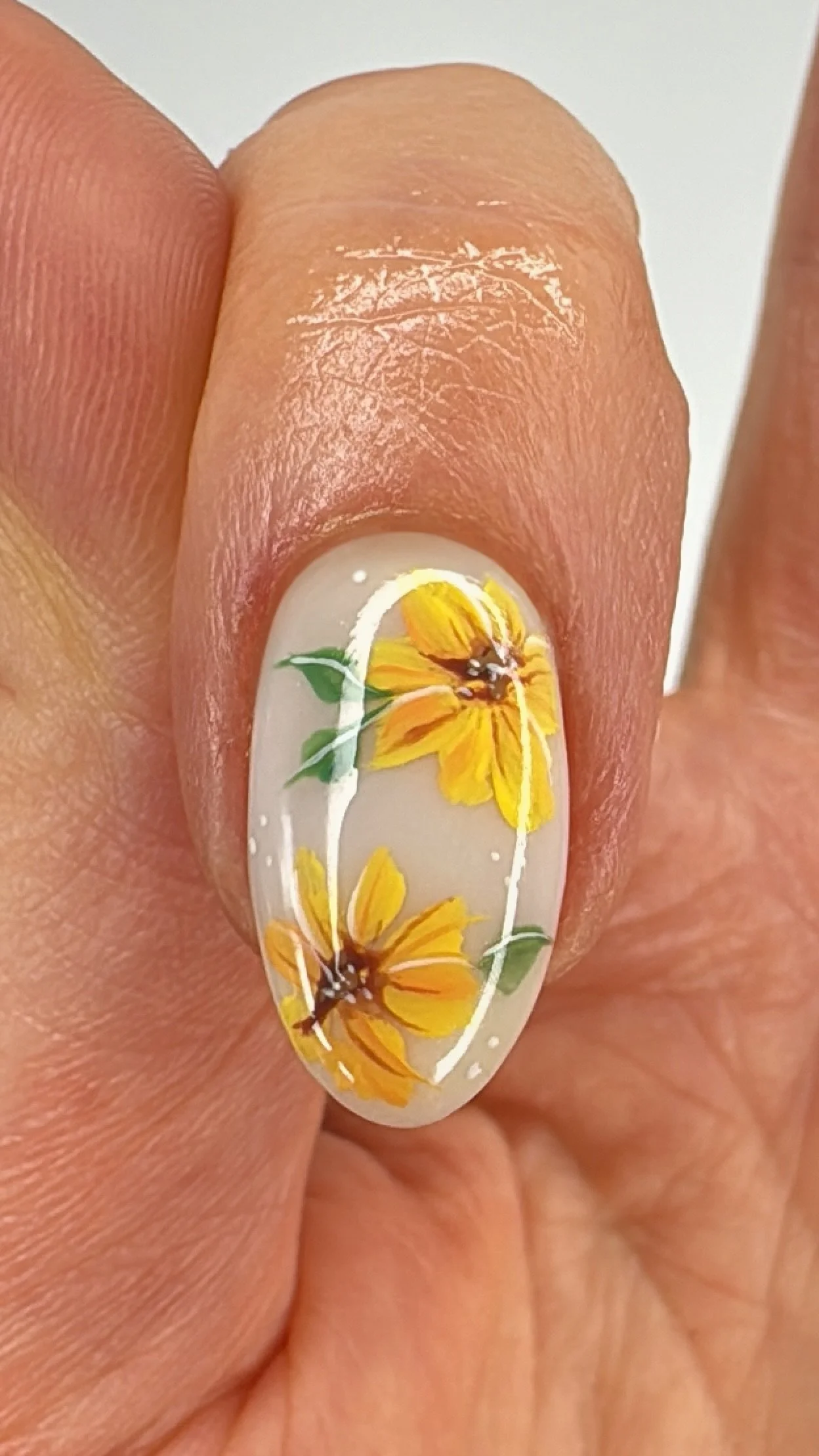 Sunflowers & Studio Inspiration: Nail Art Inspired by the Scottish Countryside