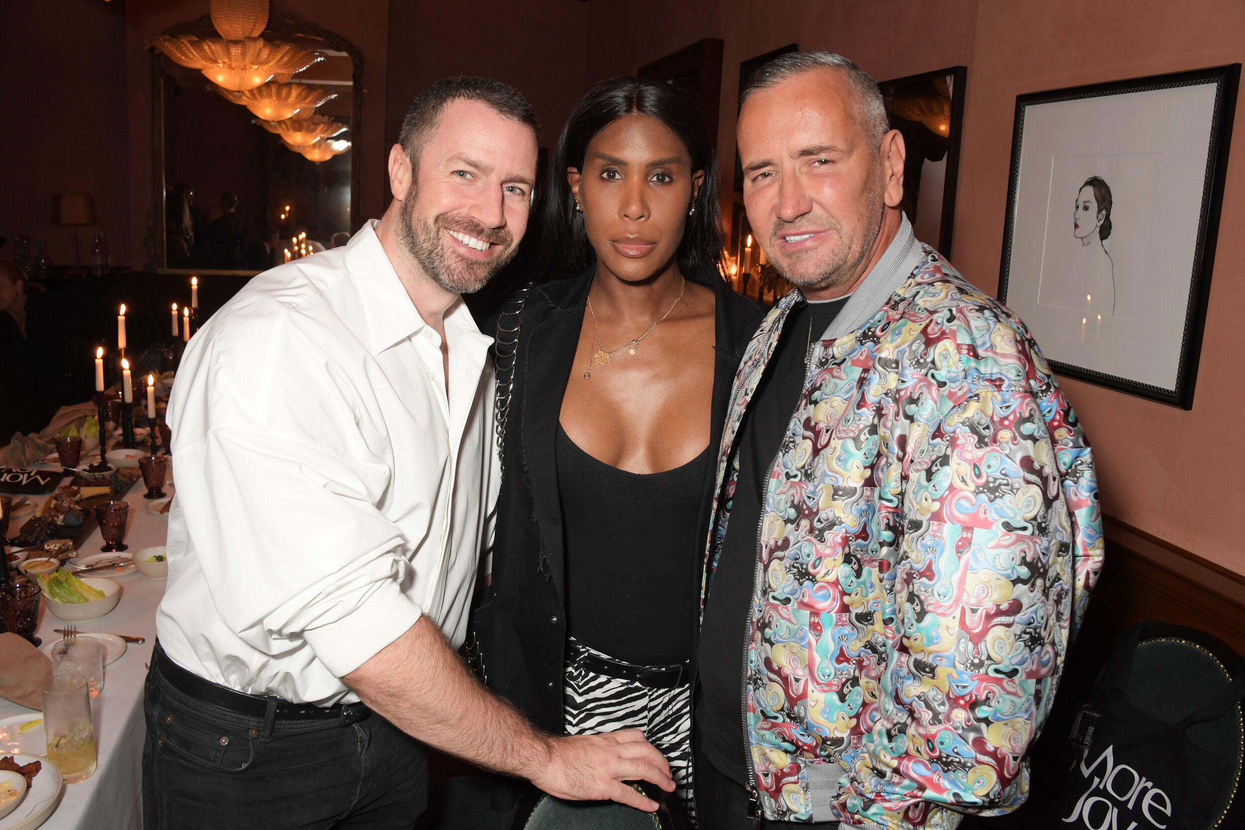 Alistair McCallum,Honey Dijon and Fat Tony at the Perfect Magazine and NoMad London Fashion Week Party100.jpg