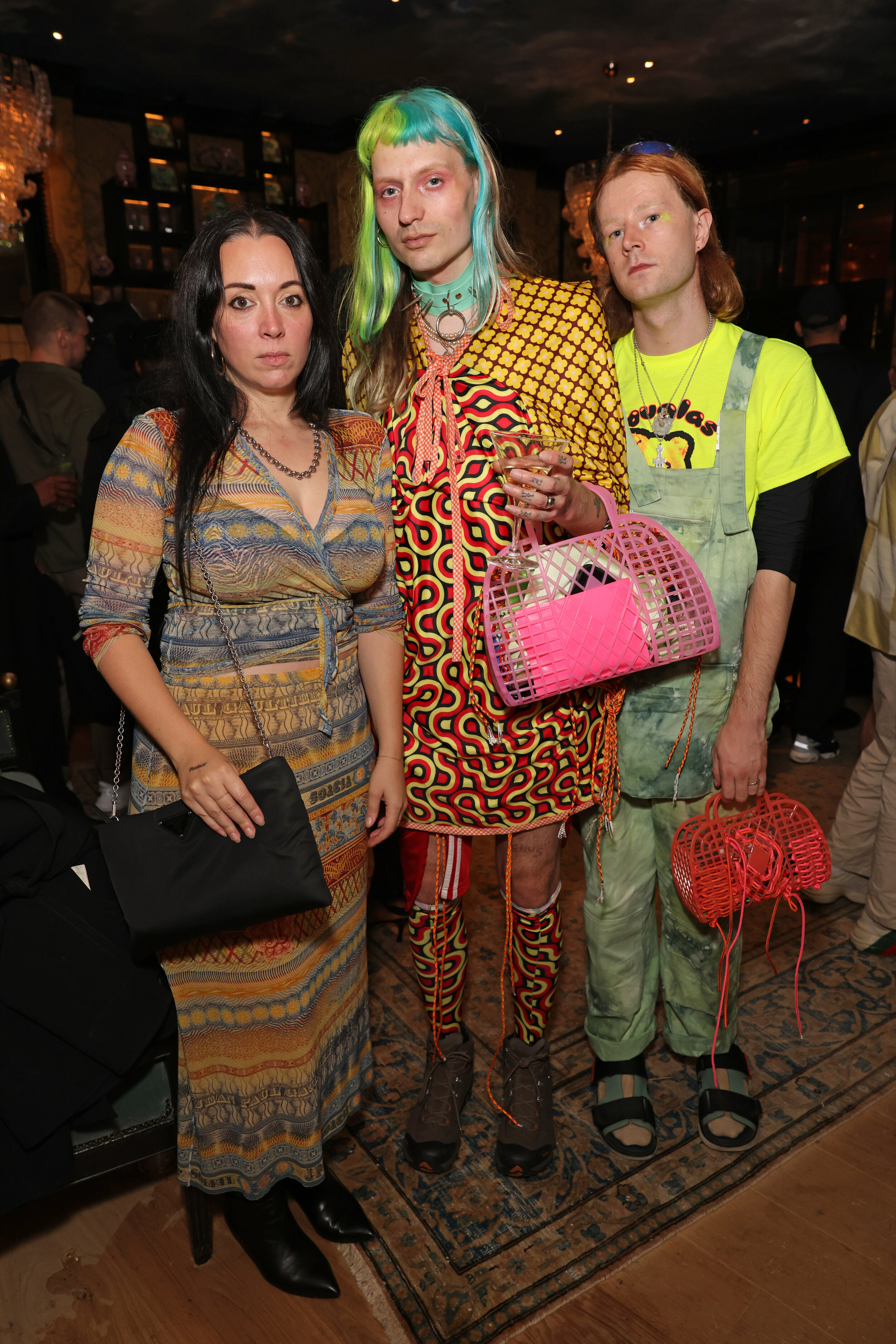 Ruth Hogben,Matty Bovan and guest at the Perfect Magazine and NoMad London Fashion Week Party160.jpg