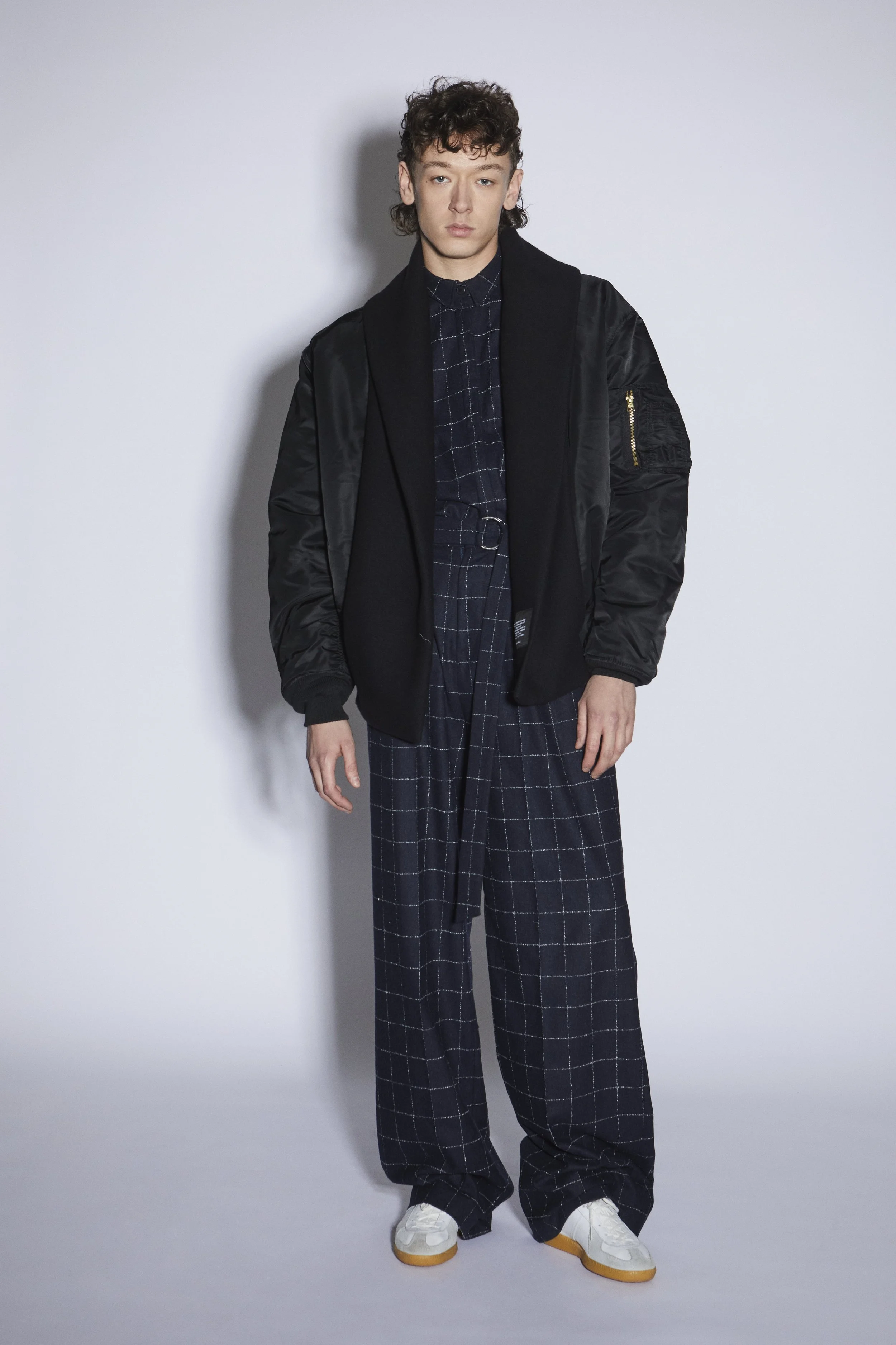 ジャケット LUTZ HUELLE LACE BALCONY JACKET BLACK st-john-k61jc71-black-jacket-