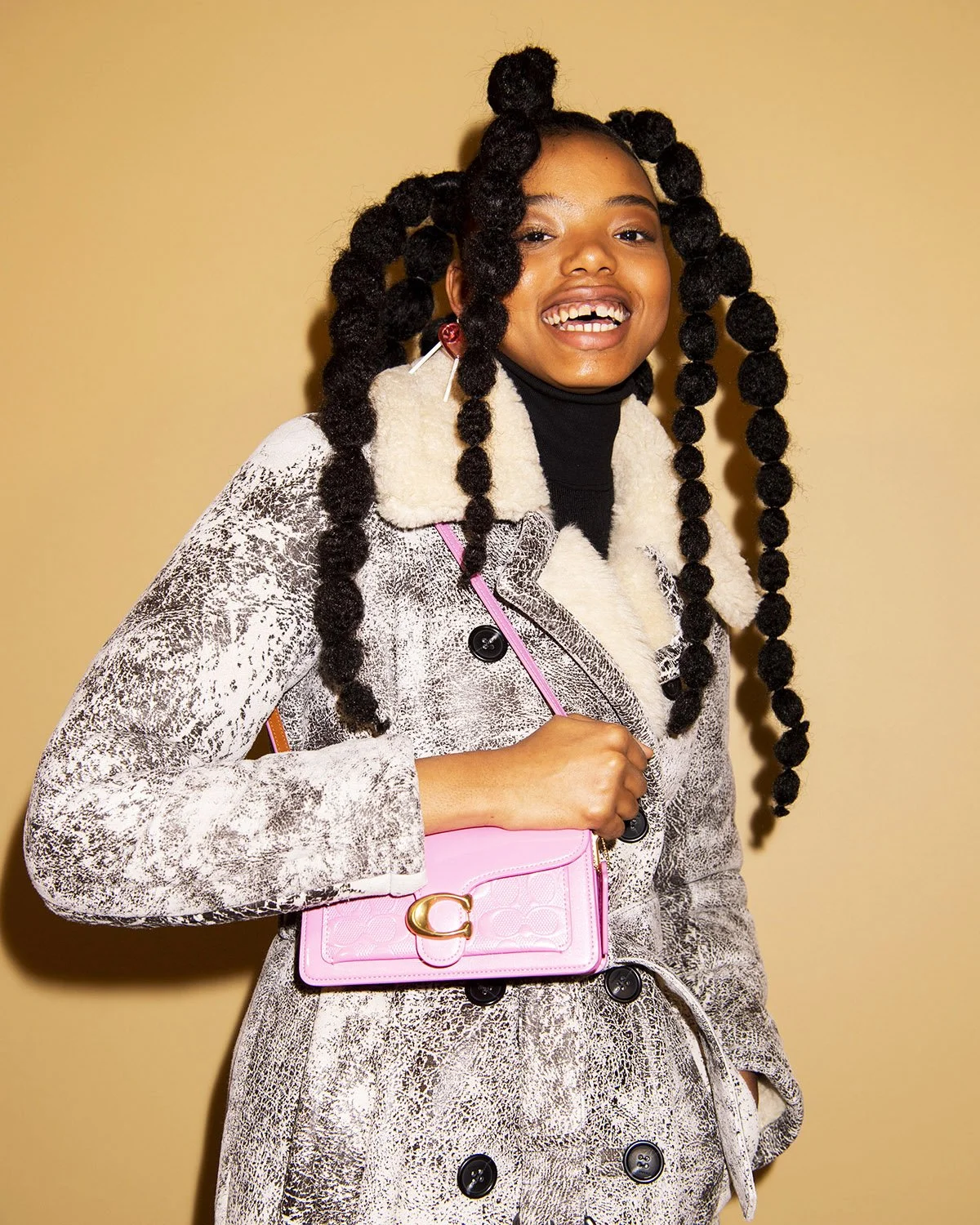#ModelDiaries; Coach Autumn Winter 23 show with Amber Later. #NYFW
