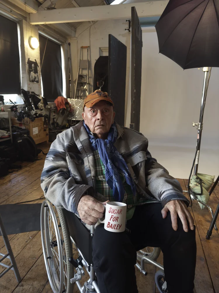 Juergen Teller captures David Bailey's spirit, seen through his
