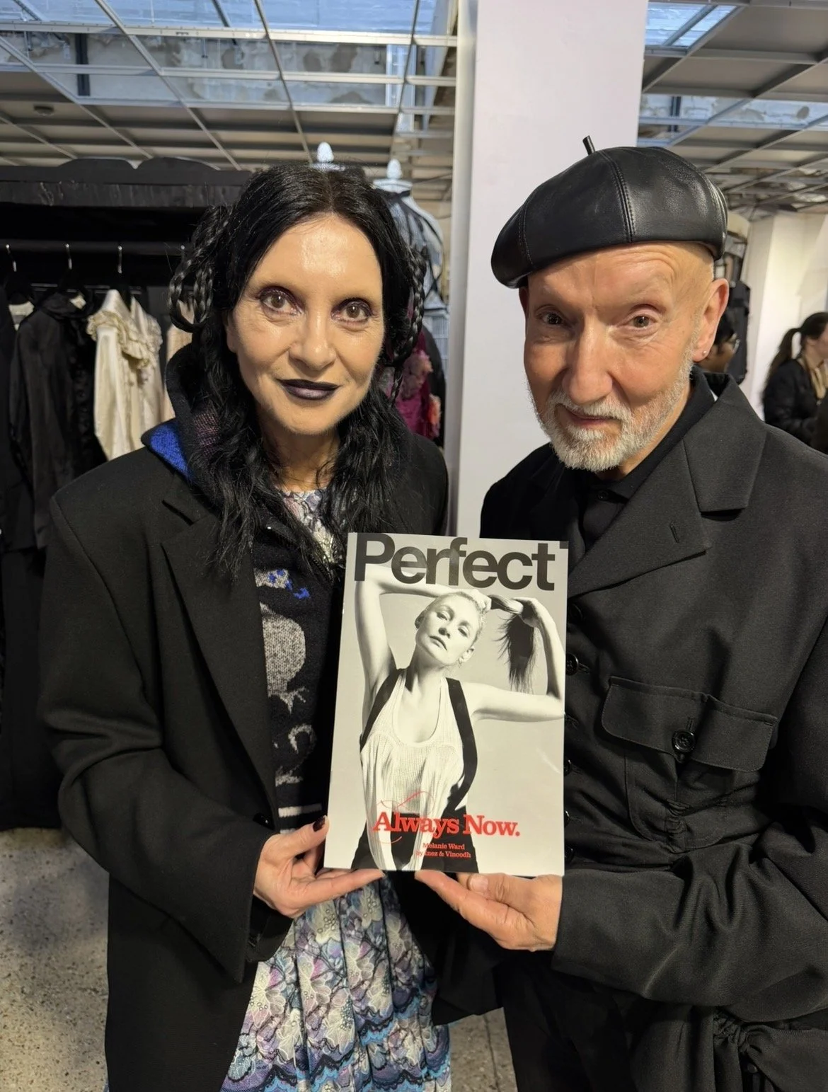 &nbsp;The Perfect Magazine Pays Tribute to Melanie Ward During London Fashion Week.&nbsp;