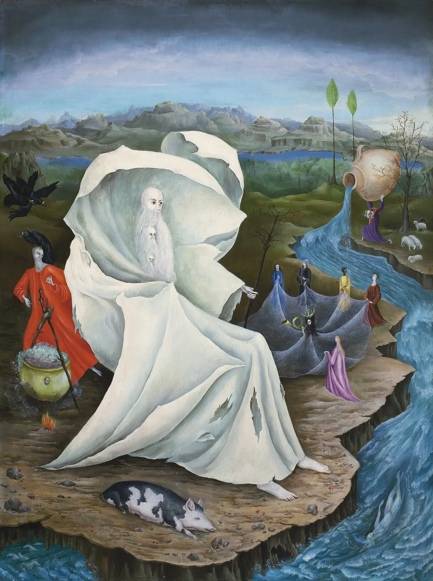 The Temptation of St. Anthony, Leonora Carrington, 1945