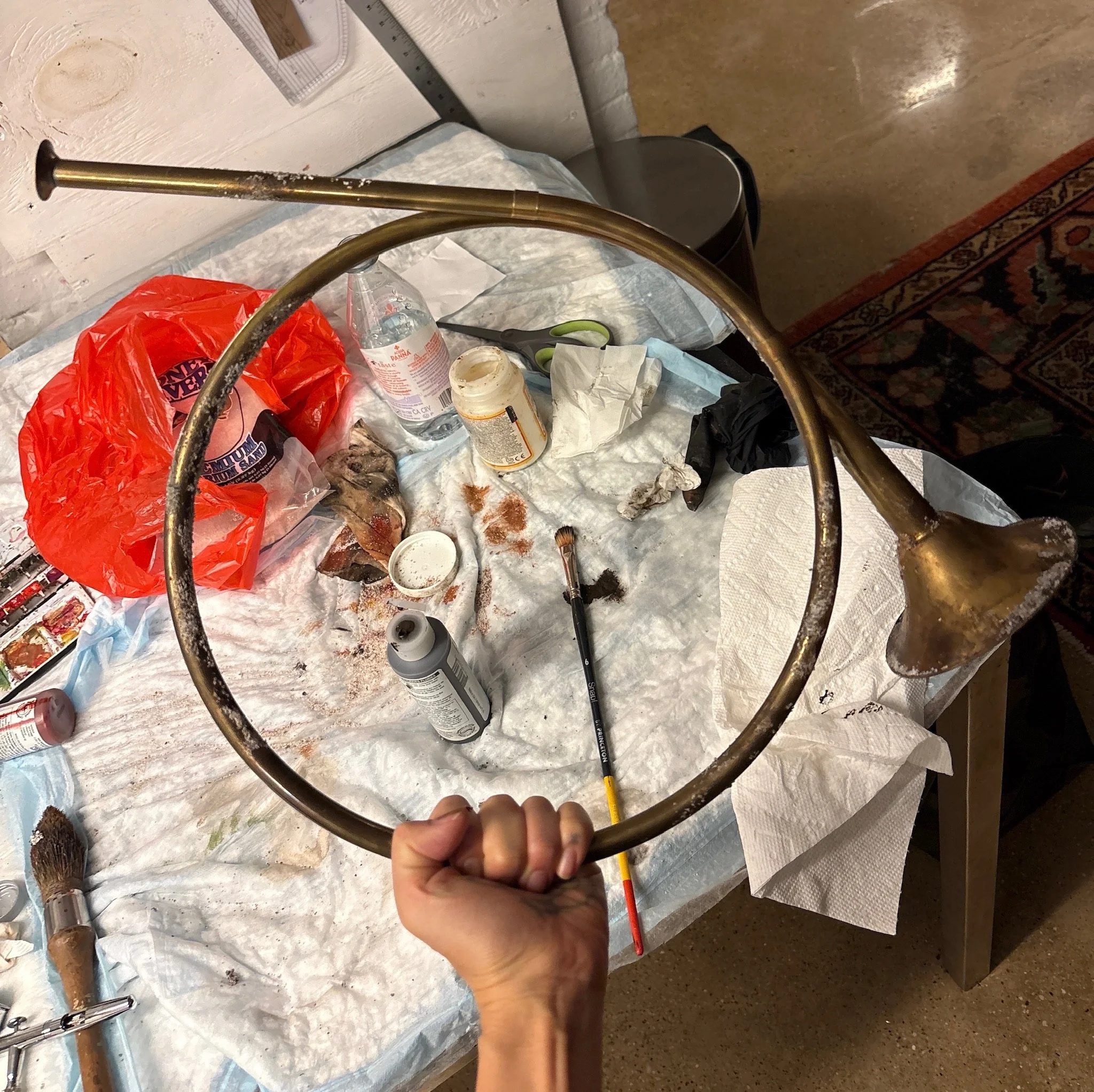 Via Rita Melssen; horn aging by Lauren Lau