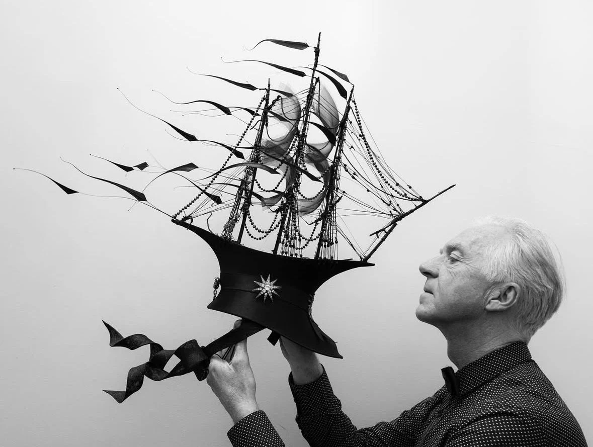 Philip Treacy photographed by Ricardo Gomes