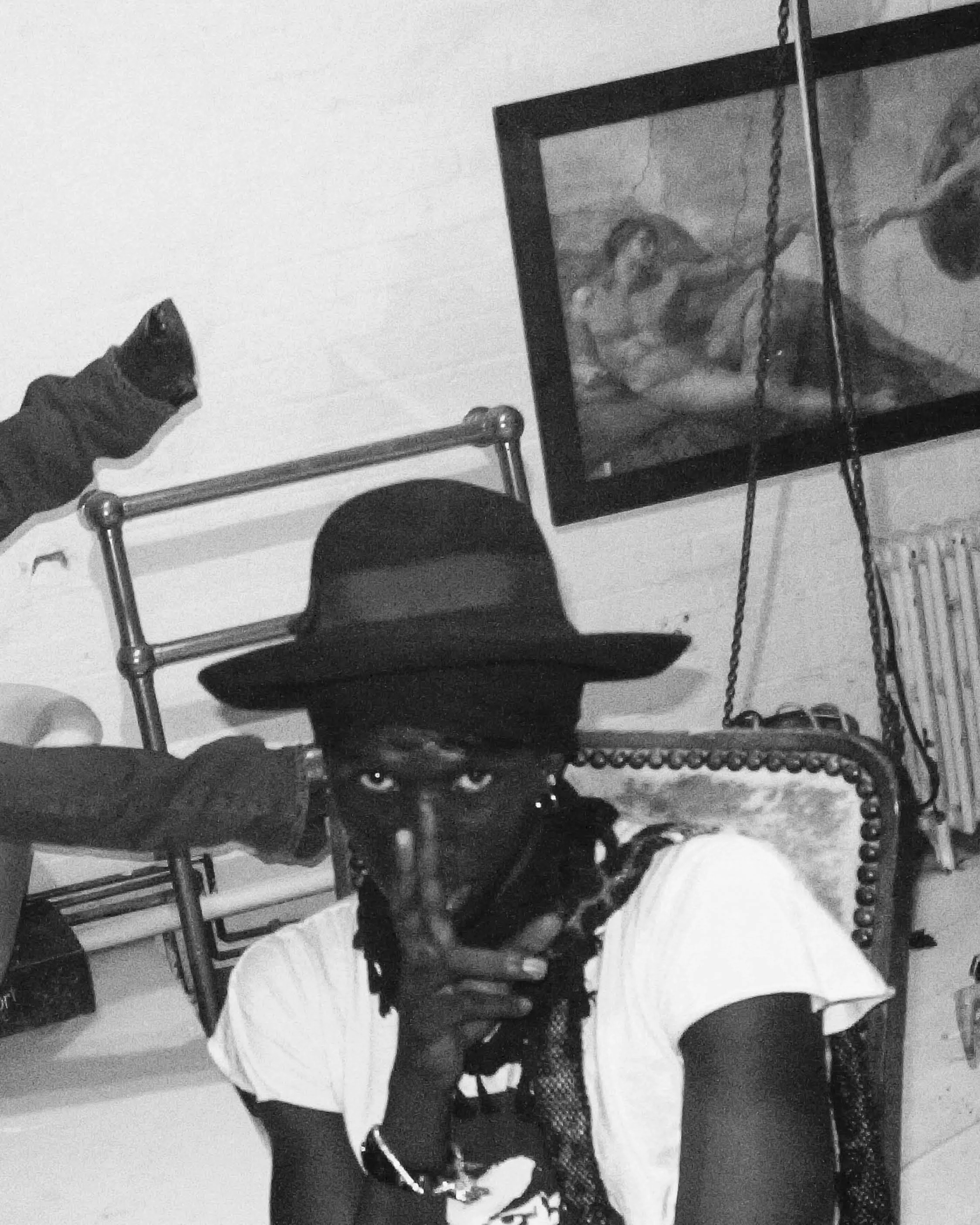 Pz’ at a house party, London