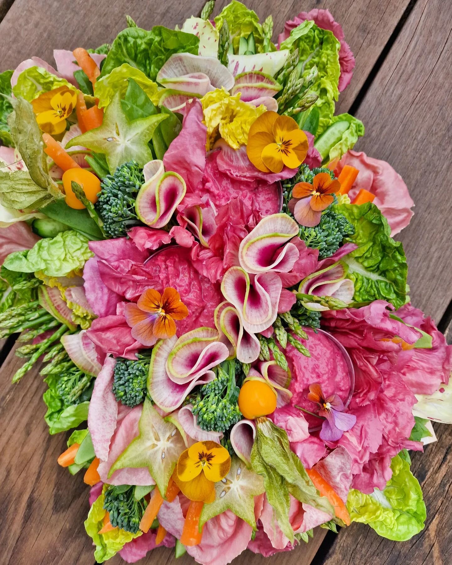 It's always such a treat to find watermelon radishes at the farmer's market! This year, along with edible flowers, we'll be sowing a selection of our own &quot;special&quot; veggies in our Honey Blossom garden, so let's see what unique and colorful g