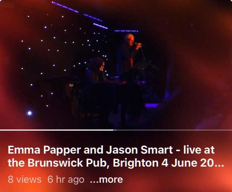 Latest video of live performance- me and Jason doing a short support act at the @brunswickpub on 4th June - on YouTube! Check out link in bio ! #livegig #brightongigs #brunswickpub