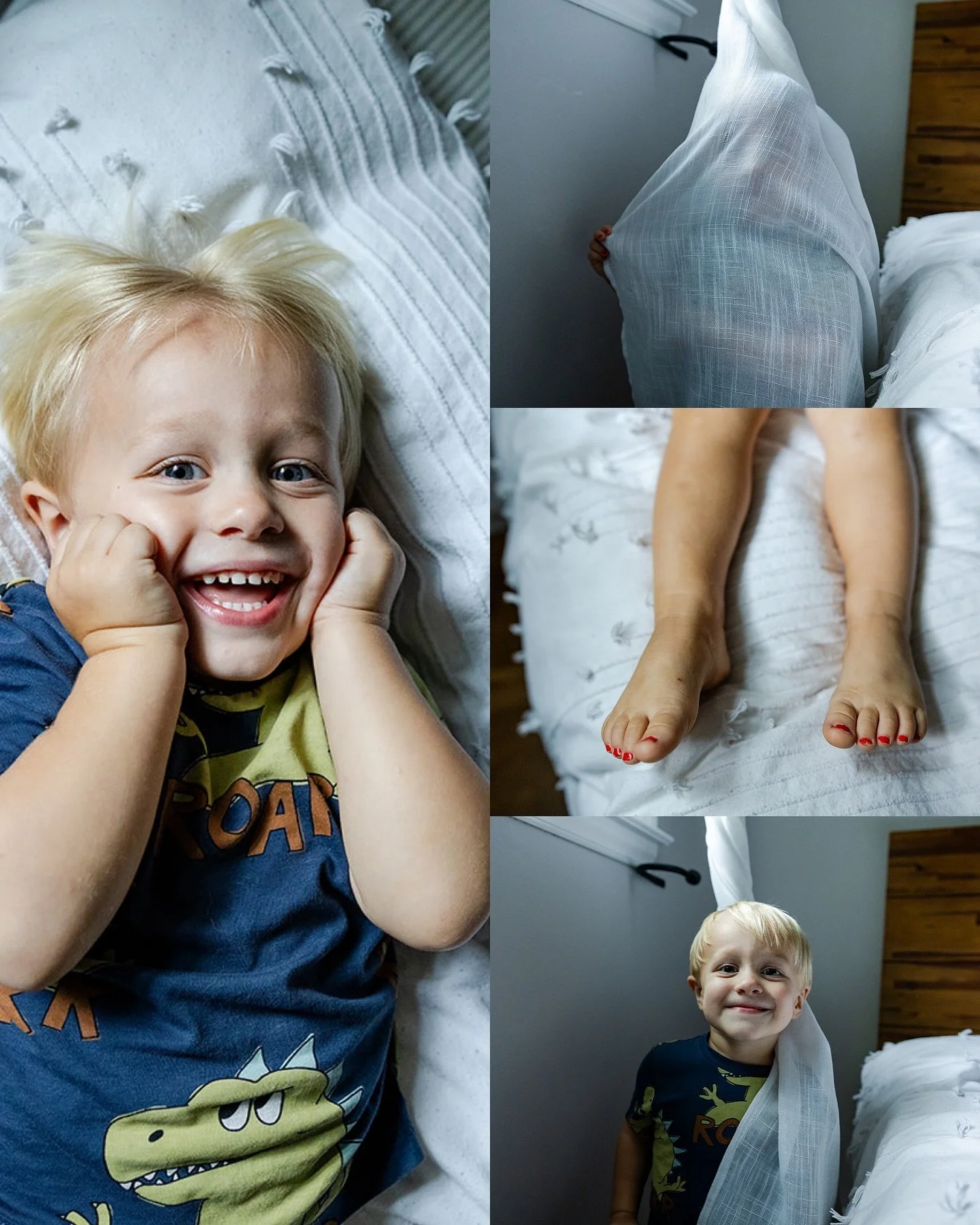 A few weeks ago, I got to visit this bundle of energy and his moms. It was an absolute delight getting to follow him around with my camera and capture a little bit of his spirit and personality. I still have remnants of the manicure he gave me on my 
